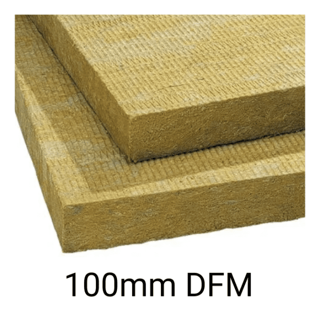 100mm dfm sound insulation slabs