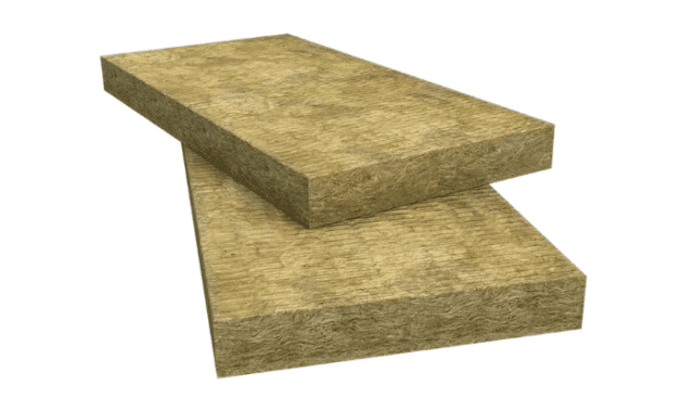 acoustic insulation slabs to add mass and density and sound absorption